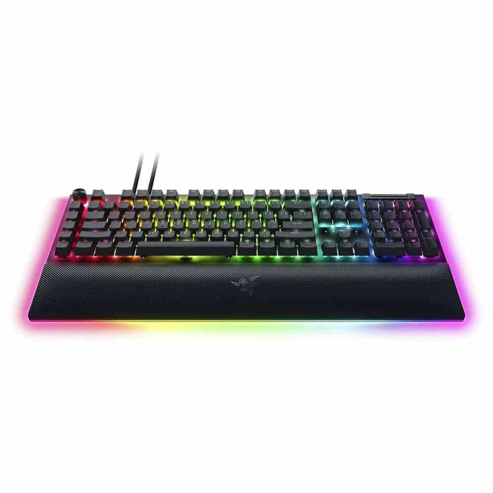 (image for) Razer BlackWidow V4 Pro Razer Green Switch Mechanical Gaming Keyboard